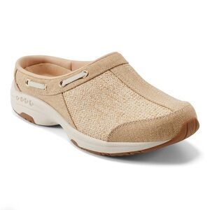Easy Spirit  Travelport Clogs Women's Tan Slip-On Shoes